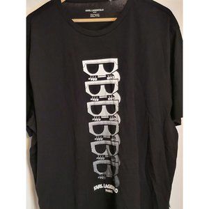 ORIGINAL KARL LAGERFELD SHORT SLEEVE T-SHIRT FOR MEN BRAND LOGO